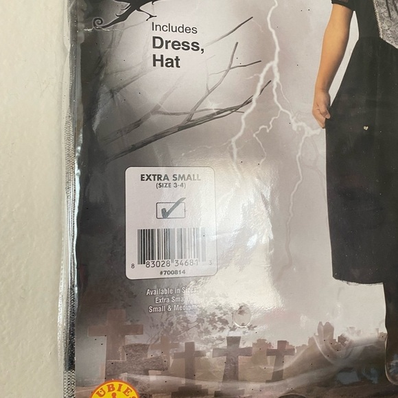 Rubies Witches and Wizards REGAL WITCH Costume NEW Girls size XS (3-4) - Picture 3 of 3